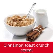 Cinnamon toast crunch cereal